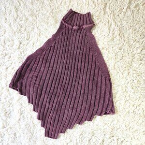 Forever 21 Purple Distressed Sleeveless Sweater, Size Small